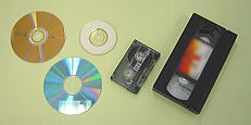 CD・DVD・カセットテープ等の写真