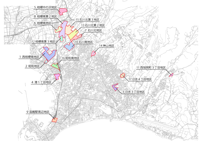 地区計画全体図