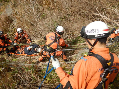 山岳救助訓練３