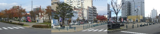 グリーンプラザの3ブロックの風景写真