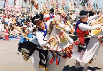 安浦駒踊りの写真