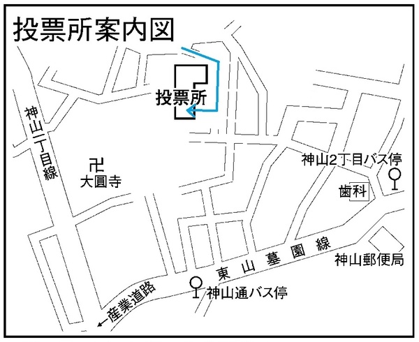 函館ひかり幼稚園の地図画像