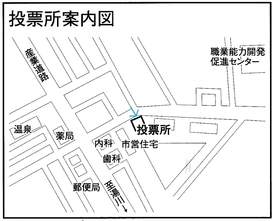 日吉3丁目団地集会所の地図画像