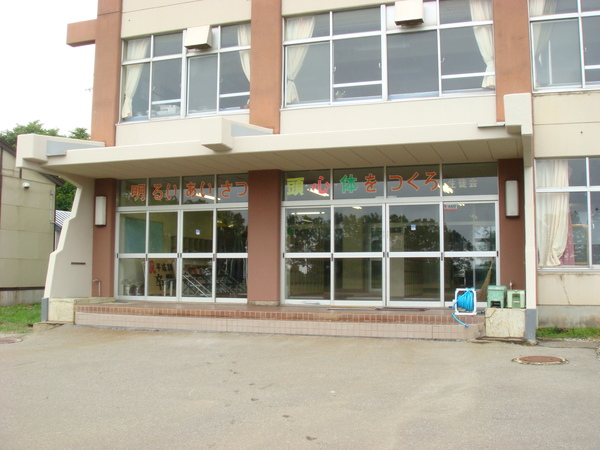 函館市立銭亀沢中学校入口の画像
