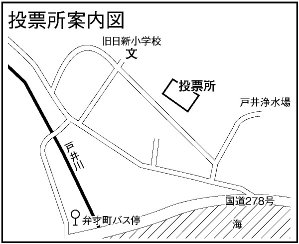 弁才町会館の地図画像