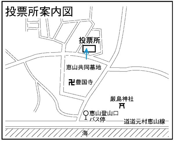 柏野会館の地図画像