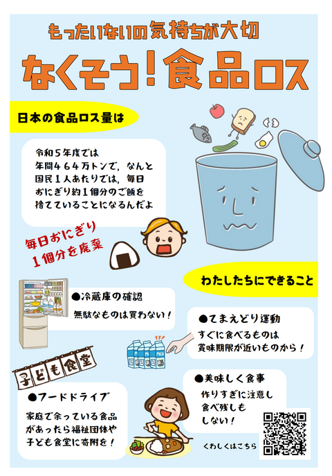 食ロスチラシ画像