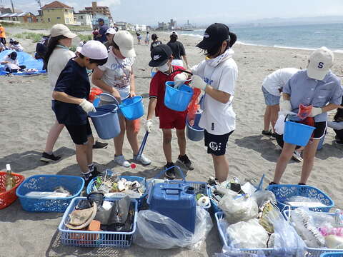 漂着物の分別の写真１