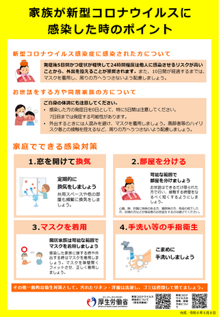 感染した時のポイント