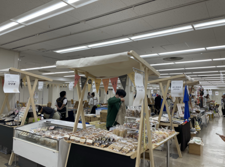 丸井今井函館店 7階 催事場で開催されたときのようす