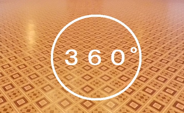 2階大広間の360度写真（Googleフォト：外部リンク）