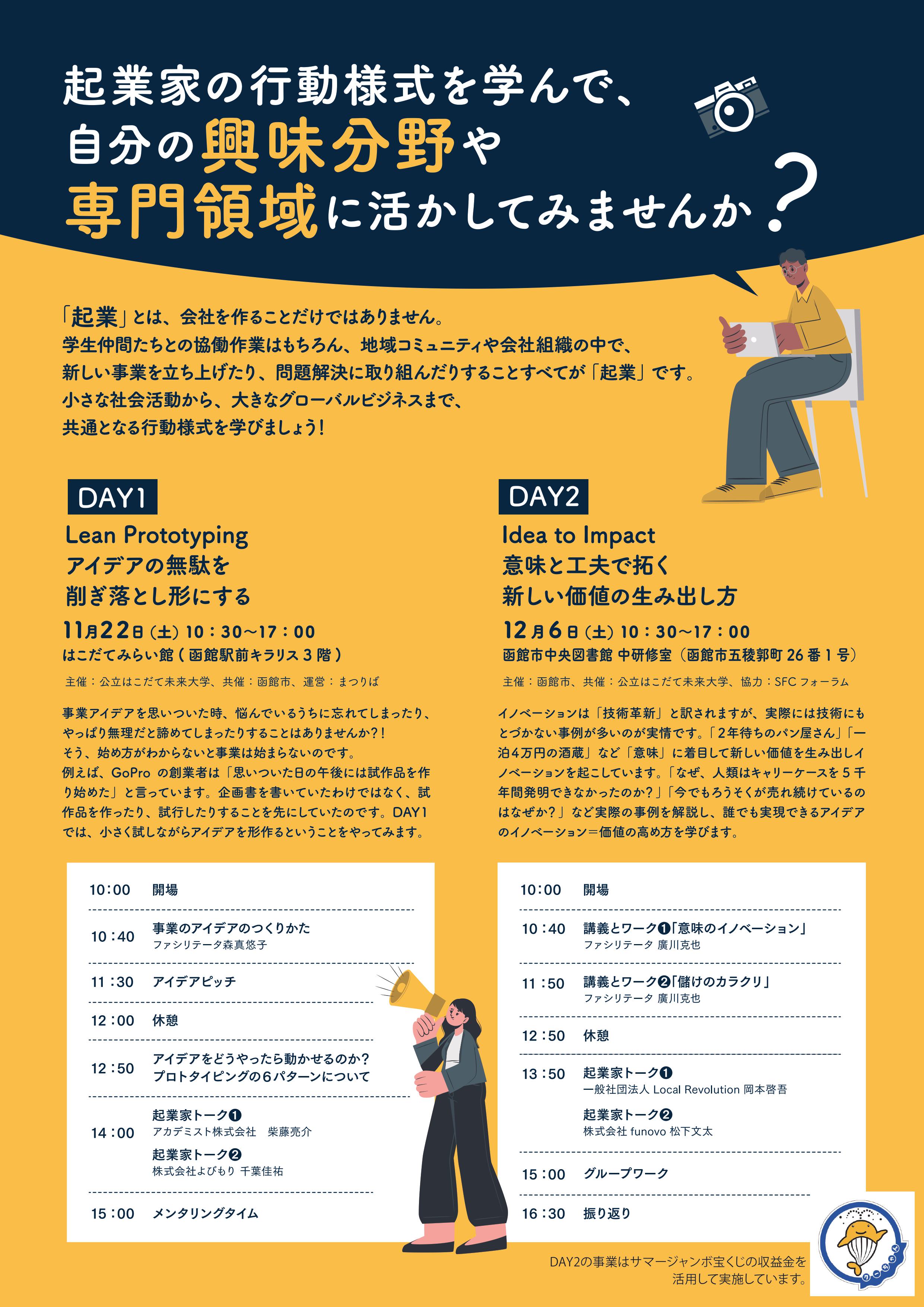 R7起業体験ワークショップ　チラシ裏