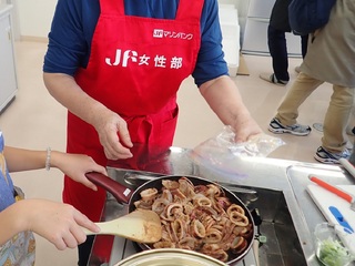 イカ料理教室
