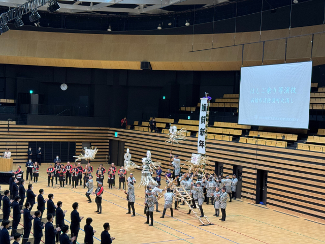 町火消しによる演技