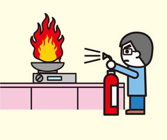 ガスこんろ火災