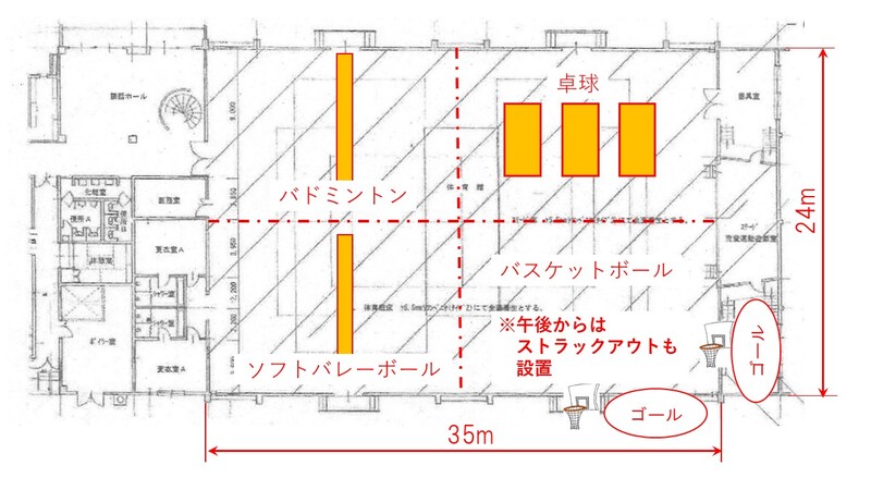 会場レイアウト